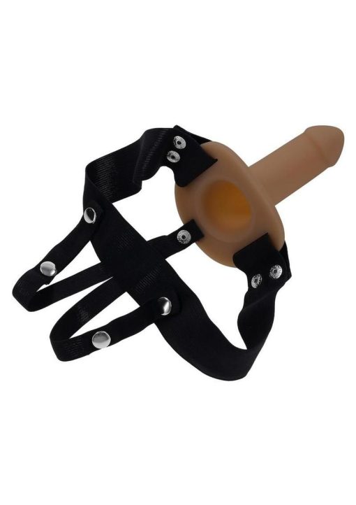 Selopa Our First Hollow Strap-On - Chocolate - Image 3