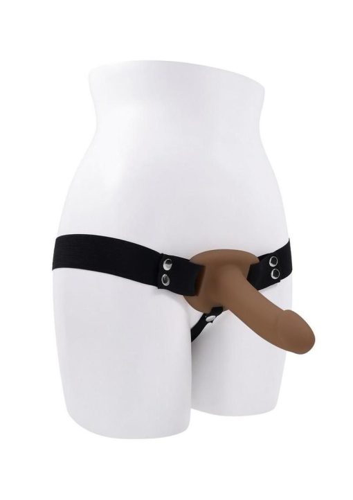 Selopa Our First Hollow Strap-On - Chocolate - Image 4