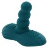 Playboy Have a Seat Rechargeable Silicone Vibrator with Remote Control - Blue