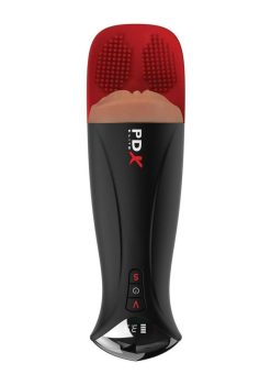 PDX Elite Fuck-O-Matic Pro XL Rechargeable Masturbator - Caramel