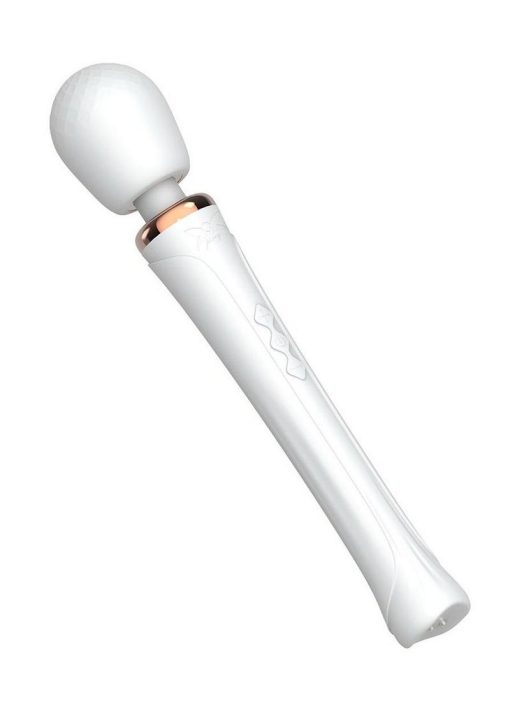 Pixey Aquawand Rechargeable Silicone Body Wand - White Edition - Image 3