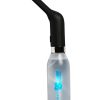 Cleanstream Automatic Rechargeable Enema Set - Black/Clear