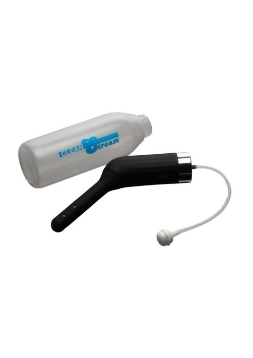 Cleanstream Automatic Rechargeable Enema Set - Black/Clear - Image 4
