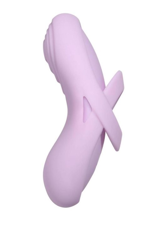 Svakom Echo 2 App Compatible Rechargeable Silicone Heated Finger Vibrator - Pink Lilac - Image 3