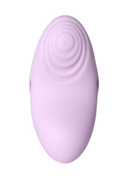 Svakom Echo 2 App Compatible Rechargeable Silicone Heated Finger Vibrator - Pink Lilac - Image 4