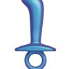B-Vibe Butties Thumb Silicone Prostate Plug - Navy Blue