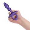 B Vibe Butties Dart Silicone Anal Plug Purple - Image 4