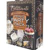 Glitterati Penis Party Pack - Black/Gold