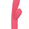 Hush Silicone Rabbit Vibrator - Pink - Image 3