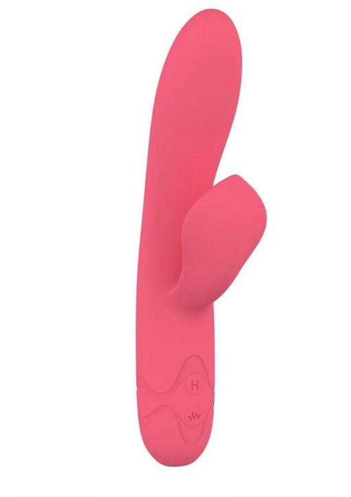 Hush Silicone Rabbit Vibrator - Pink - Image 3