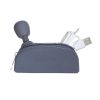 M`Lady Rechargeable Silicone Tiny Vibrating Wand - Grey - Image 4