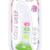 Cotton Candy Dirty Talk Goin Deep Silicone Dildo 7in - Multicolor