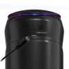 PDX Elite Moto-Bator Pro Rechargeable Masturbator - Clear/Black - Image 4