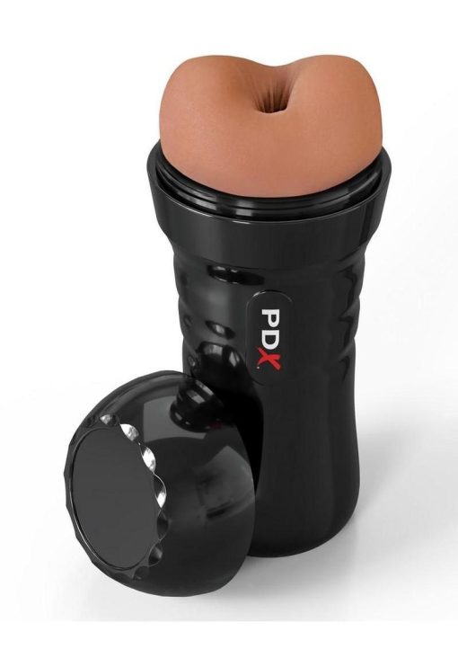PDX Extreme Wet Bussies Super Bangin Butthole Stroker - Caramel - Image 3
