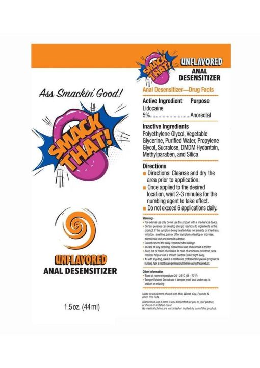 Smack That Anal Desensitizer 1.5oz - Unflavored - Image 3