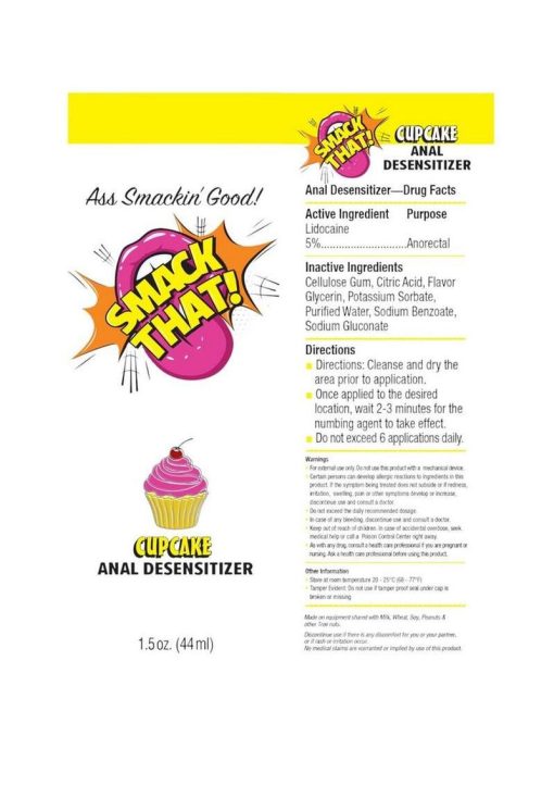 Smack That Anal Desensitizer 1.5oz - Cupcake - Image 3