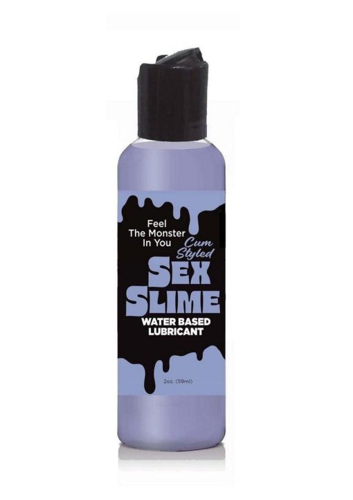 Sex Slime Cum Styled Water Based Lubricant 2oz - Purple