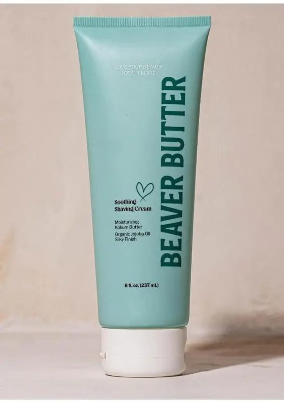Beaver Butter Unscented Shaving Cream 8oz