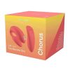 We-Vibe Chorus Rechargeable Silicone Couples Vibrator with Remote Control - Crave Coral