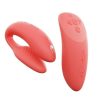 We-Vibe Chorus Rechargeable Silicone Couples Vibrator with Remote Control - Crave Coral