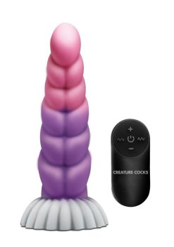 Creature Cocks Cloud Rider Unicorn Rechargeable Silicone Dildo - Multicolor