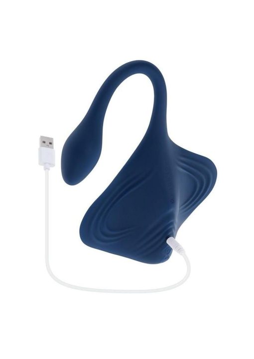 Gender X Daily Grind Rechargeable Silicone Vibrator - Blue - Image 4