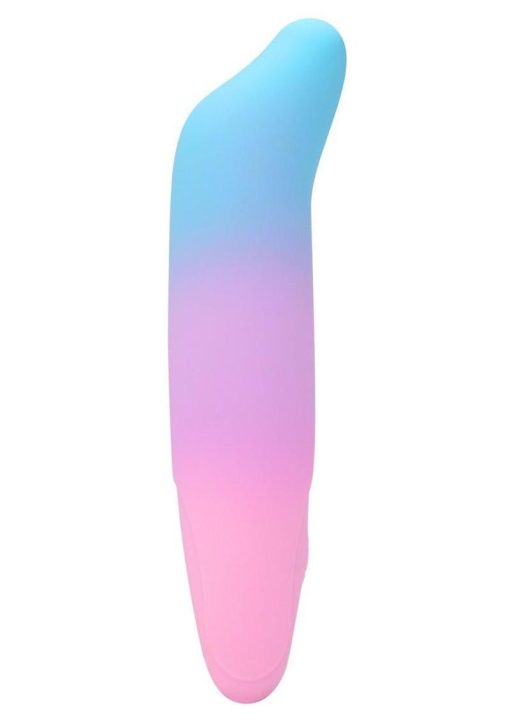 Play With Me Dolphin Kisses Rechargeable Silicone G-Spot Bullet Vibrator - Multicolor - Image 4