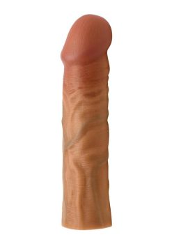 Jock Enhancers Silicone Penis Extension Sleeve 1.5in - Caramel